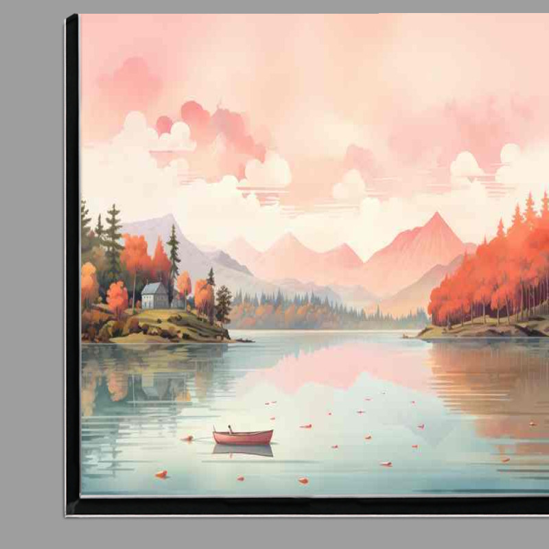 Buy Di-Bond : (Little Boat Elegance on The Lake)