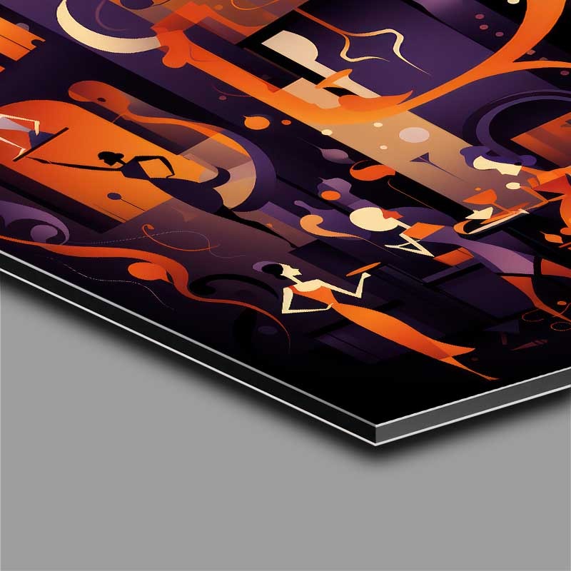 Buy Di-Bond : (Mankinds Essence Portrayed in Abstract Lines)