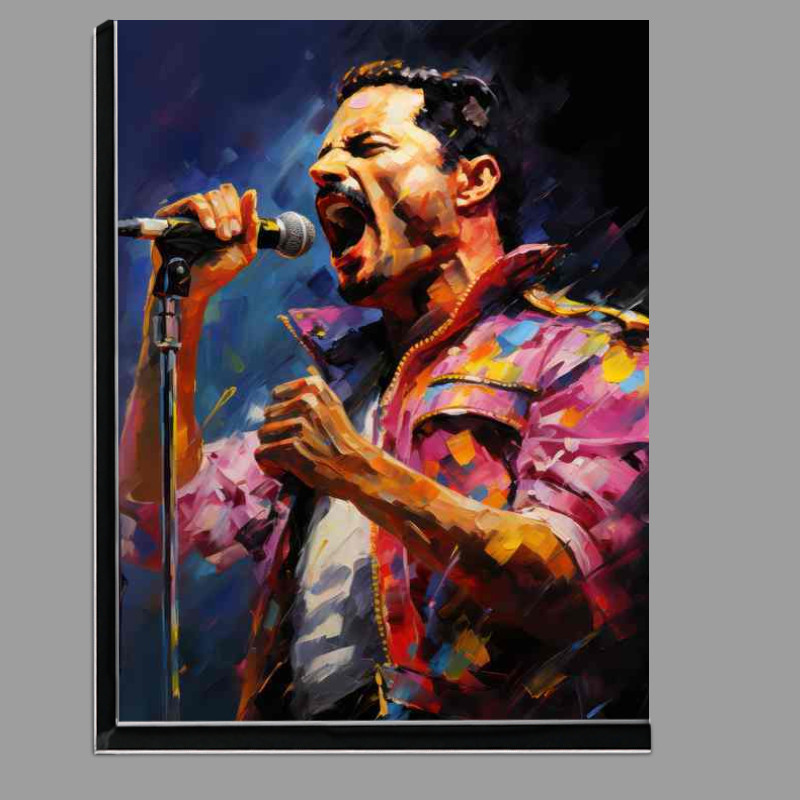 Buy Di-Bond : (Freddie Mercury Very colourful art)