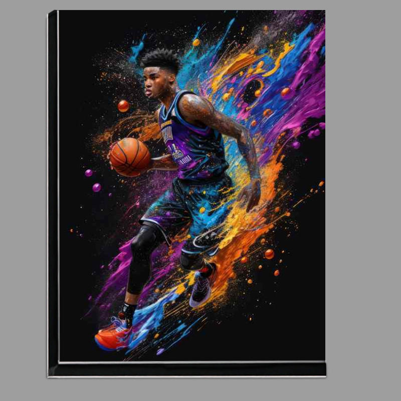 Buy Di-Bond : (Basketball Dynamic Splash Art)