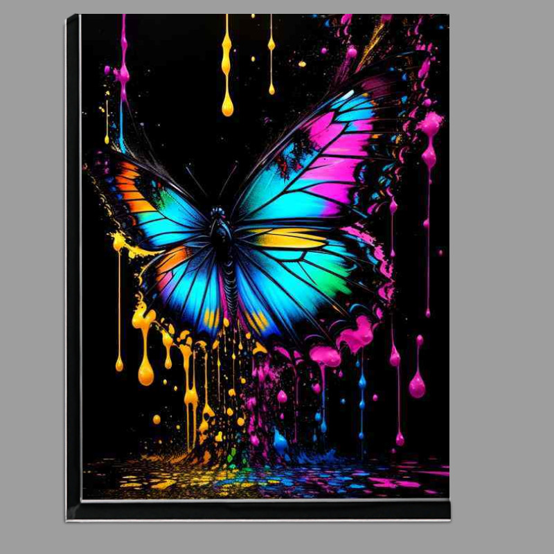 Buy Di-Bond : (Dynamic Butterfly Dream Splash Art Wonder)