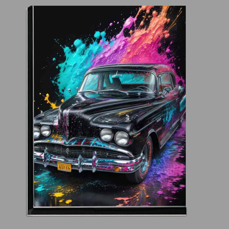 Buy Di-Bond : (Elegant Engine Essence Vibrant Automotive Splash Art)