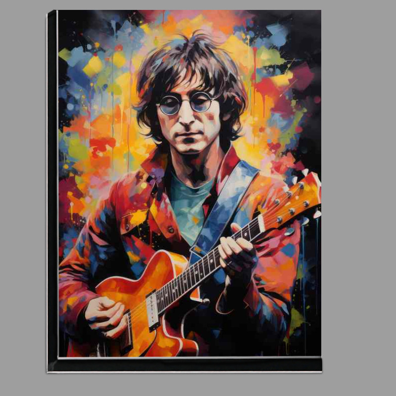 Buy Di-Bond : (John Lennon Very colourful splast art sstyle)