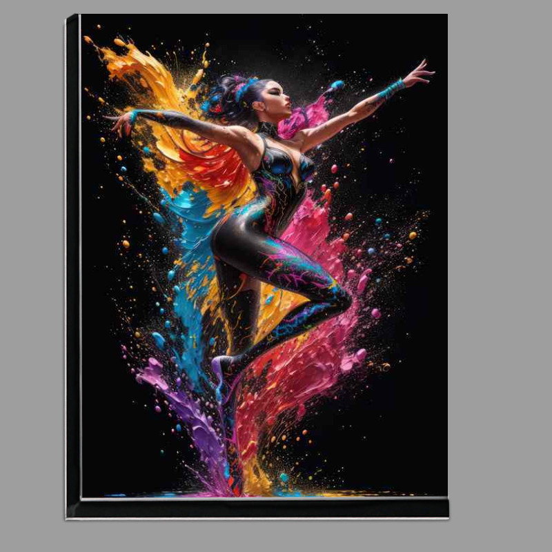 Buy Di-Bond : (Striking Dancing Girl Splash Art Extravaganza)