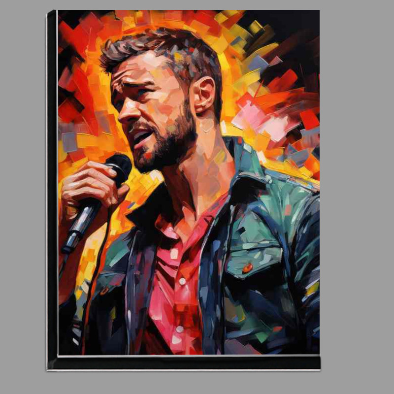 Buy Di-Bond : (Justin Timberlake painted style art)
