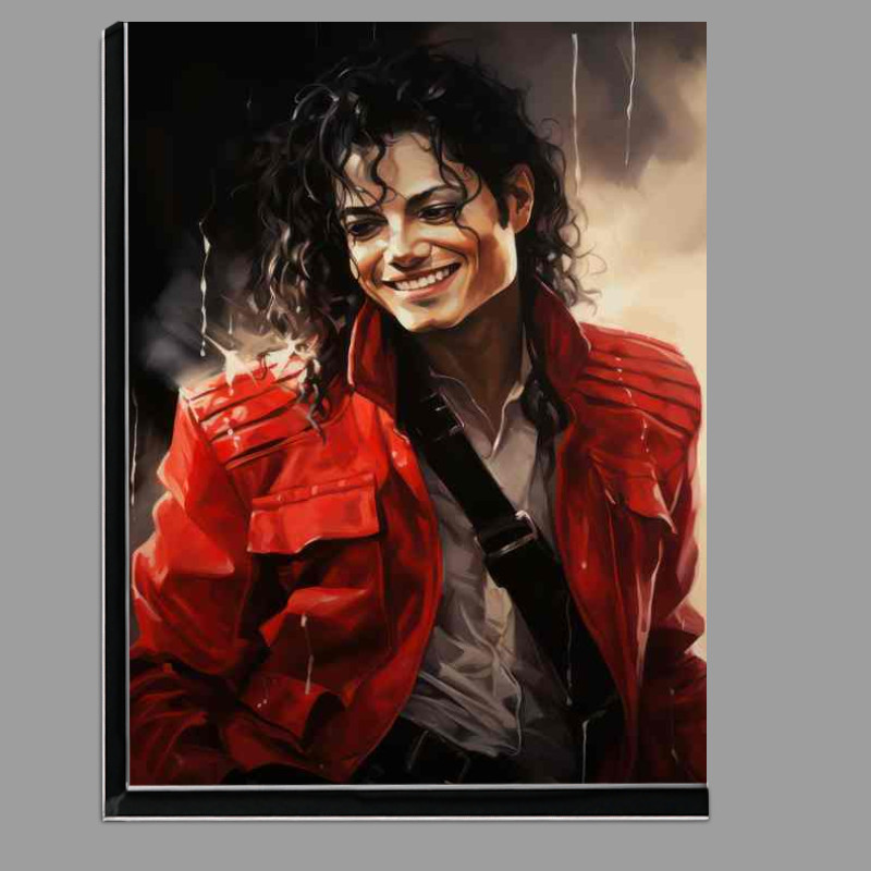 Buy Di-Bond : (Michael jackson smilling painted style)