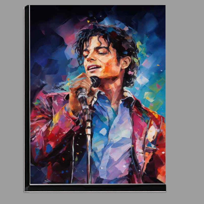 Buy Di-Bond : (Michael king jackson painting style)
