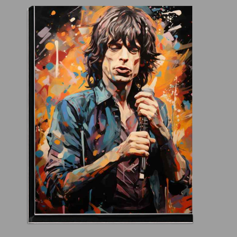 Buy Di-Bond : (Mick Jagger Very colourful splash style)