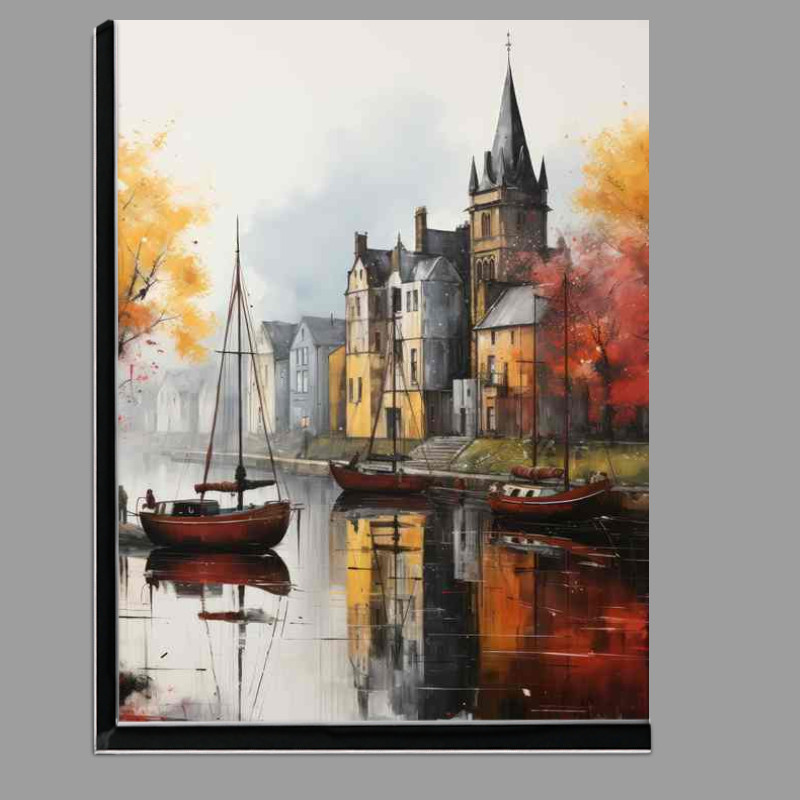 Buy Di-Bond : (Houses On The Lakeside A Stillness)