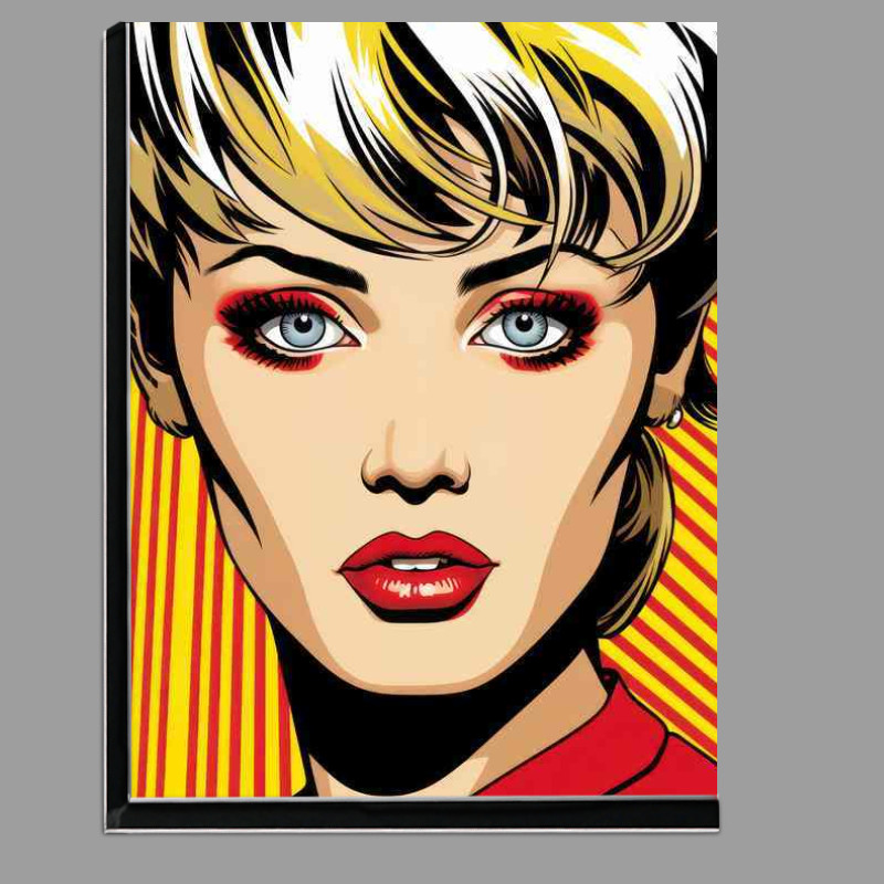 Buy Di-Bond : (Miley Cyrus pop art)