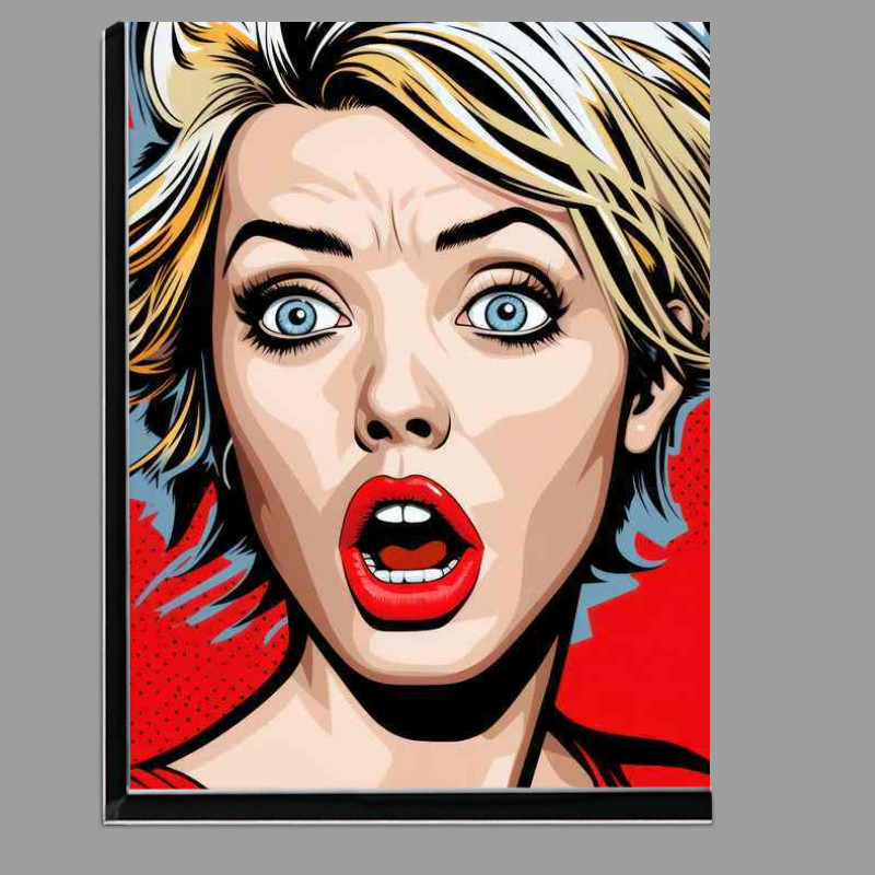 Buy Di-Bond : (Miley Cyrus pop art colourful)