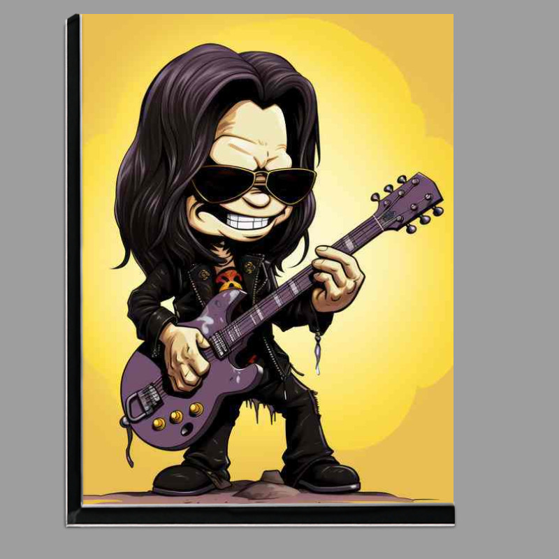 Buy Di-Bond : (Ozzy Osbourne Simpsons cartoon style)