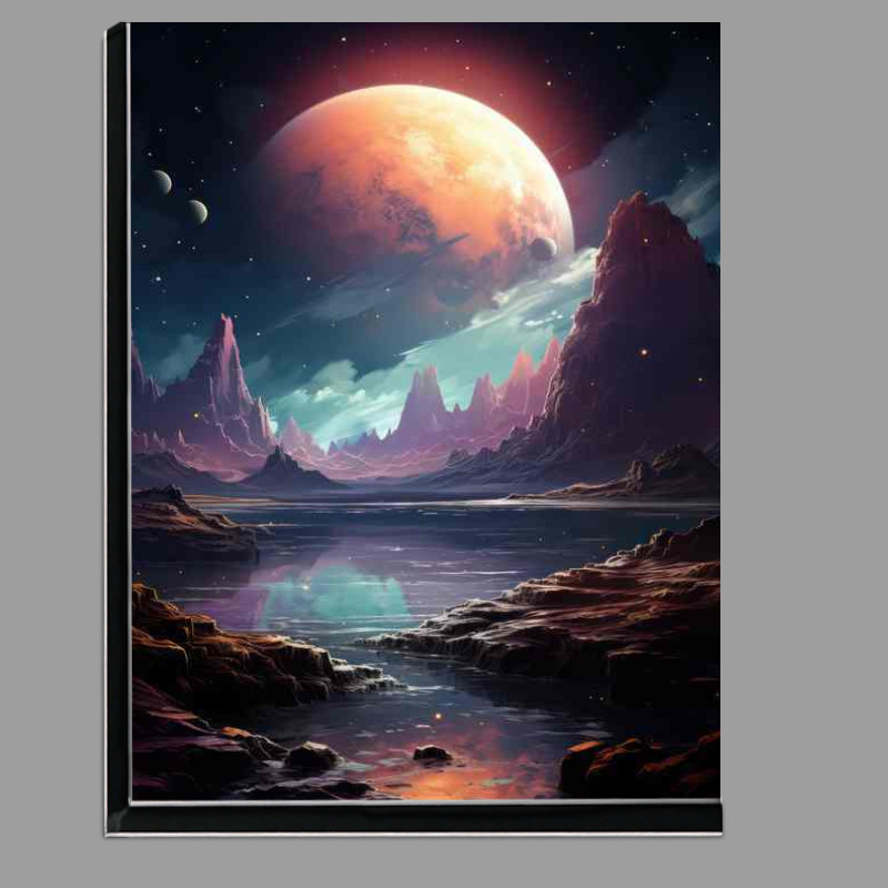 Buy Di-Bond : (Mesmerizing Galactic Art Stunning Universe)
