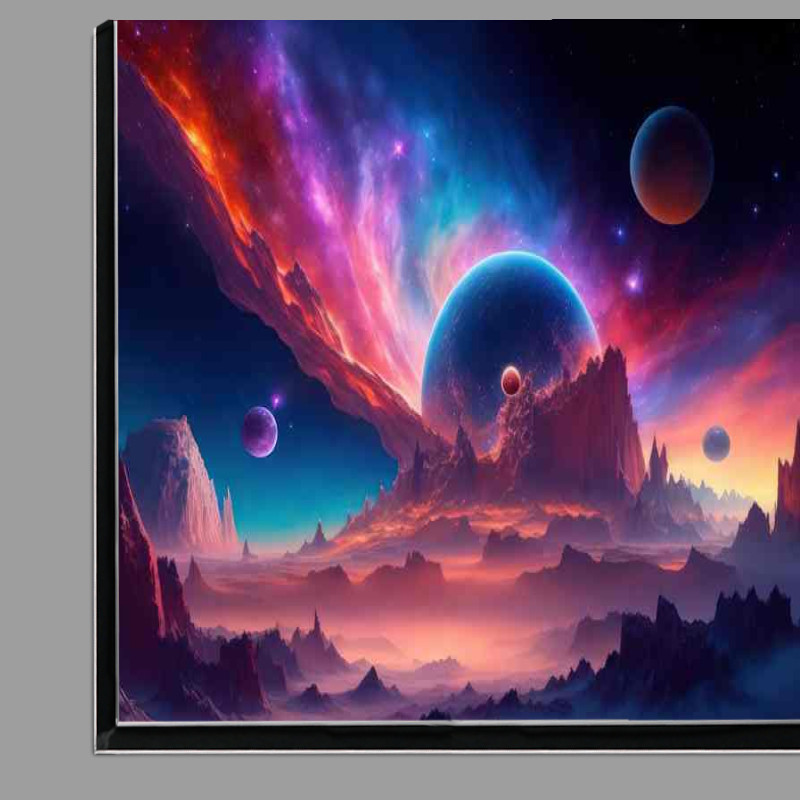 Buy Di-Bond : (Celestial Elegance Artistic Space Exploration)