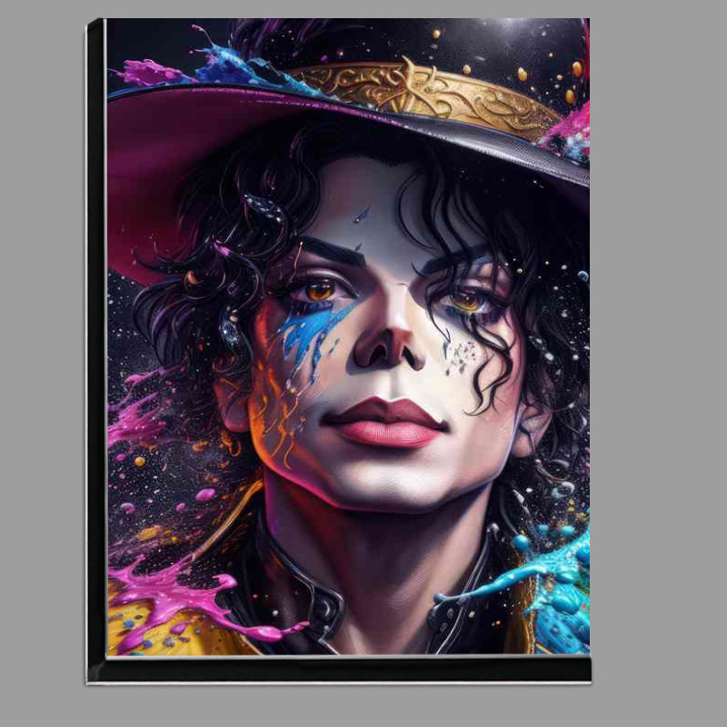 Buy Di-Bond : (Splash art of Michael Jackson)