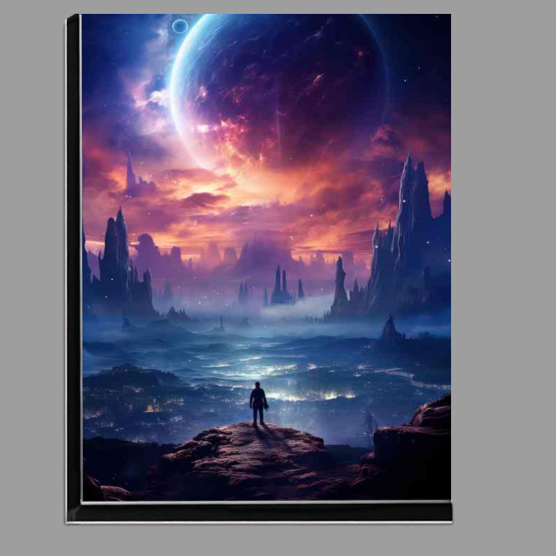 Buy Di-Bond : (Celestial Bodies Artistic Depictions of Planets and Moons)
