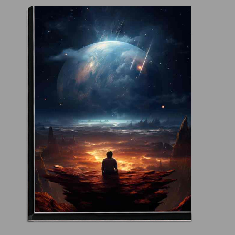 Buy Di-Bond : (Enigmatic Space Visions Mysterious Universe Poster)