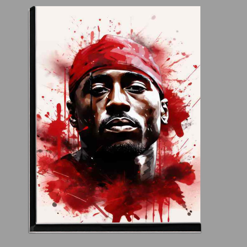 Buy Di-Bond : (Tupac just a little splash of red)