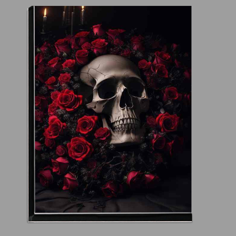 Buy Di-Bond : (Floral Shrine to the Dead-gigapixel-hq-height-14400px)