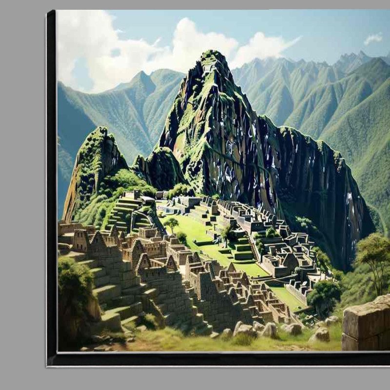 Buy Di-Bond : (Peruvian Icon Historic Machu Picchu)