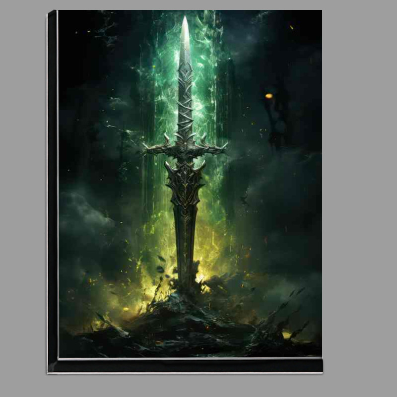 Buy Di-Bond : (Green sword on top of water with splashes)