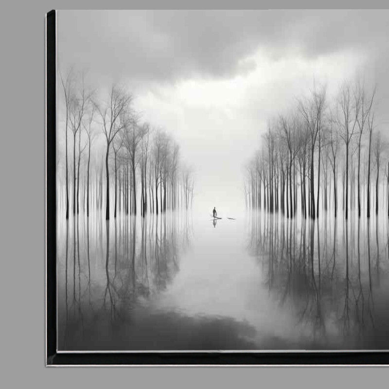 Buy Di-Bond : (Harmony of Contrast Trees in Black and White)
