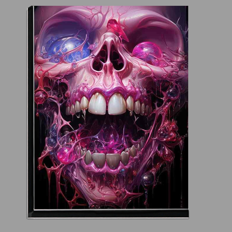 Buy Di-Bond : (Haunting Halos skull Light in Macabre Art)
