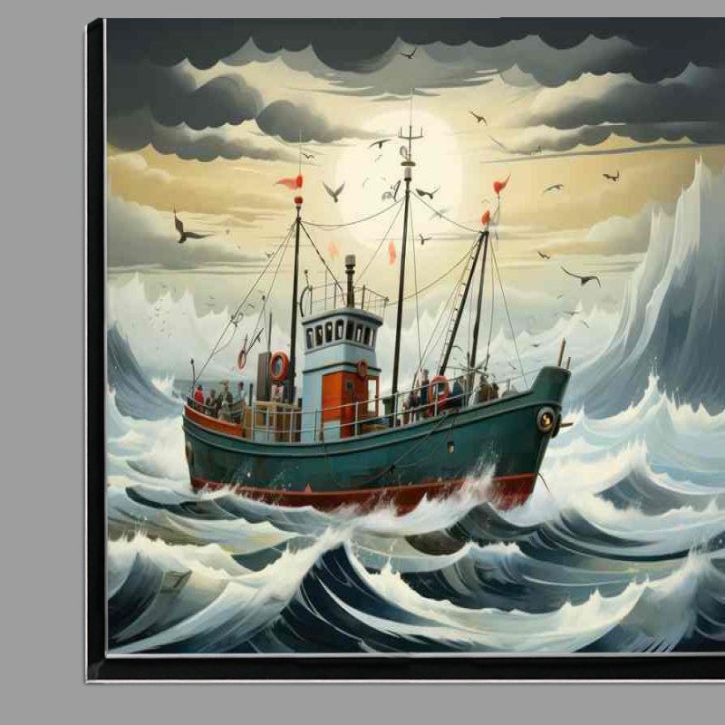 Buy Di-Bond : (Rough Seas Challenge the Determined Fishermen)