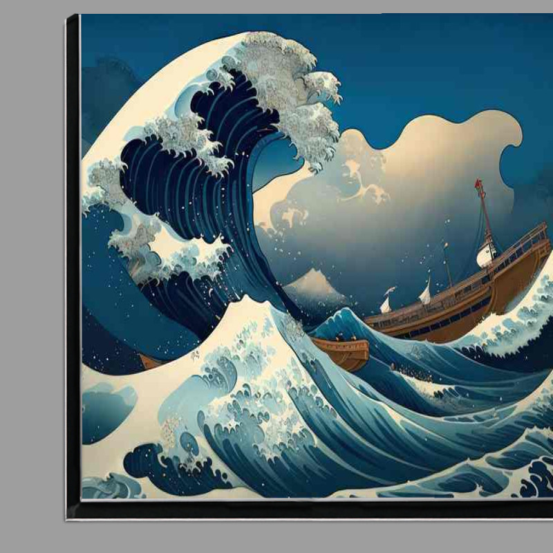 Buy Di-Bond : (The wave of a fisherman)