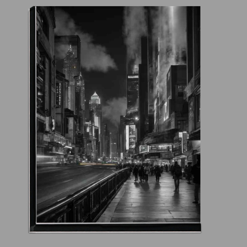 Buy Di-Bond : (At night in the city black and white)