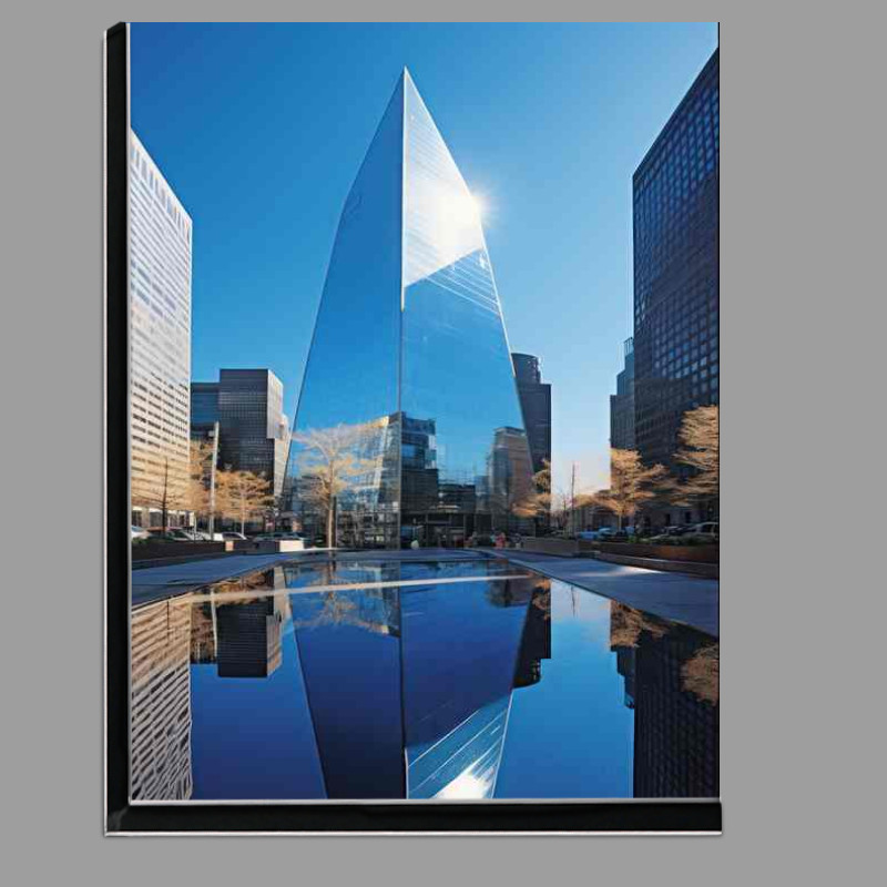 Buy Di-Bond : (Building Reflection in the ciry)