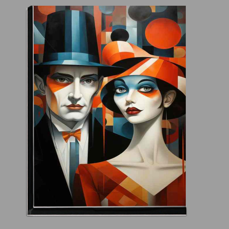Buy Di-Bond : (Abstract Faces in Color)