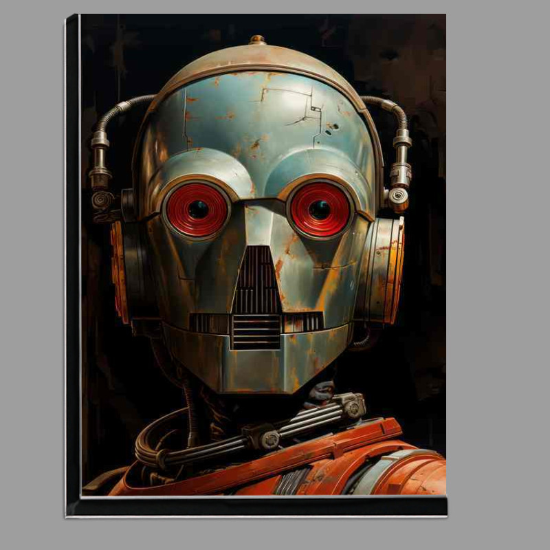 Buy Di-Bond : (Automated Abstract Robotic Visage)