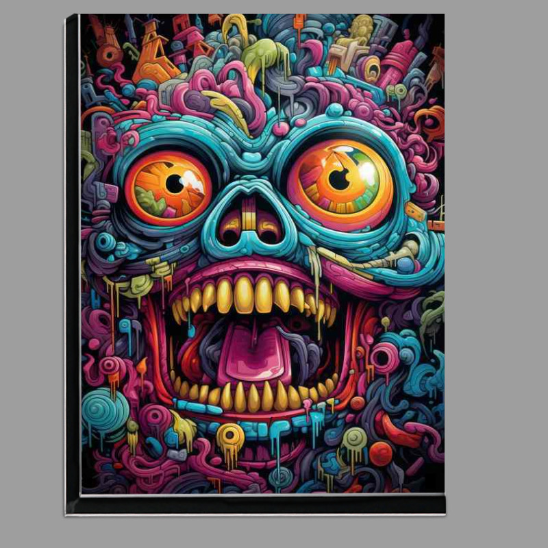 Buy Di-Bond : (Expressive Abstract Face Art)