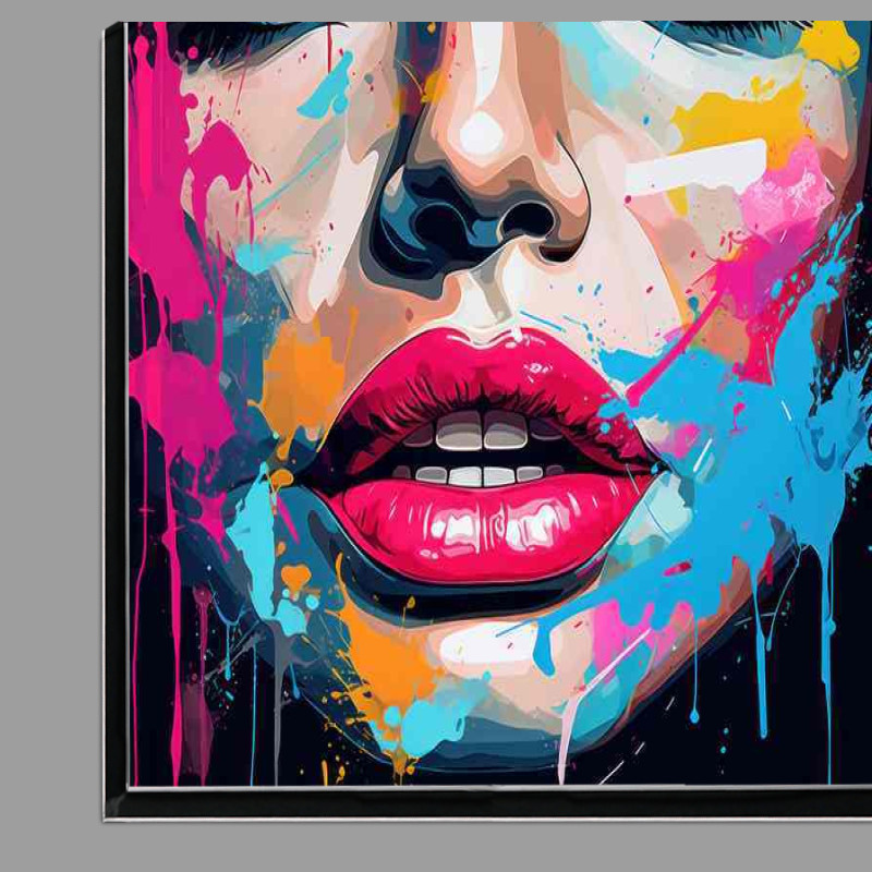 Buy Di-Bond : (Whispers of the Soul Abstract Face)