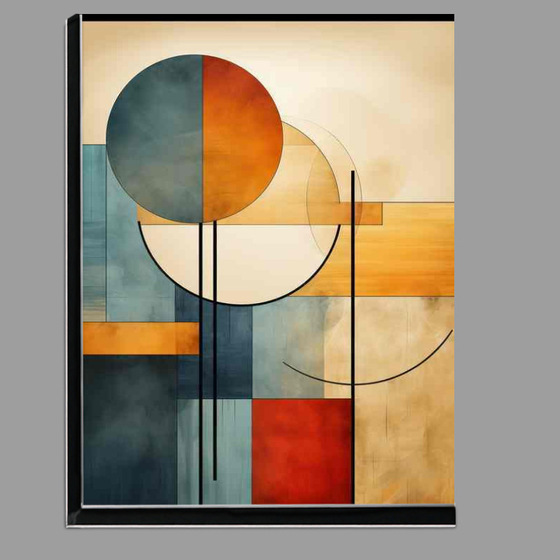 Buy Di-Bond : (The Symphony of Shapes The Digital Art of Abstract)