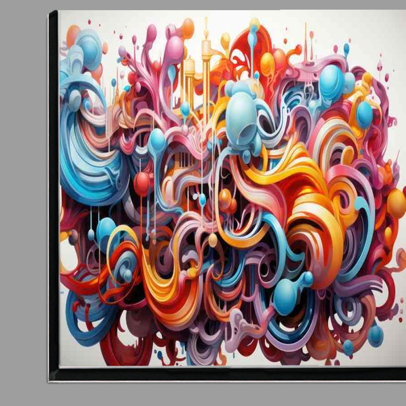 Buy Di-Bond : (Enchanting Abstract Colorful World Of Colour)