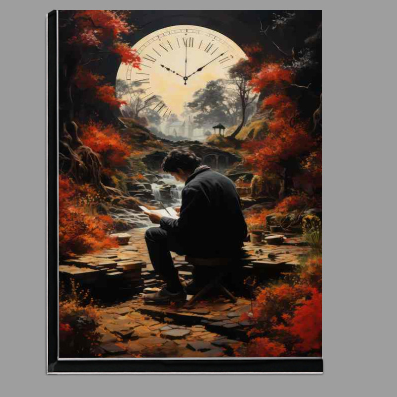 Buy Di-Bond : (The Pioneers of Surrealist Sculpture Time Stops For No Man)