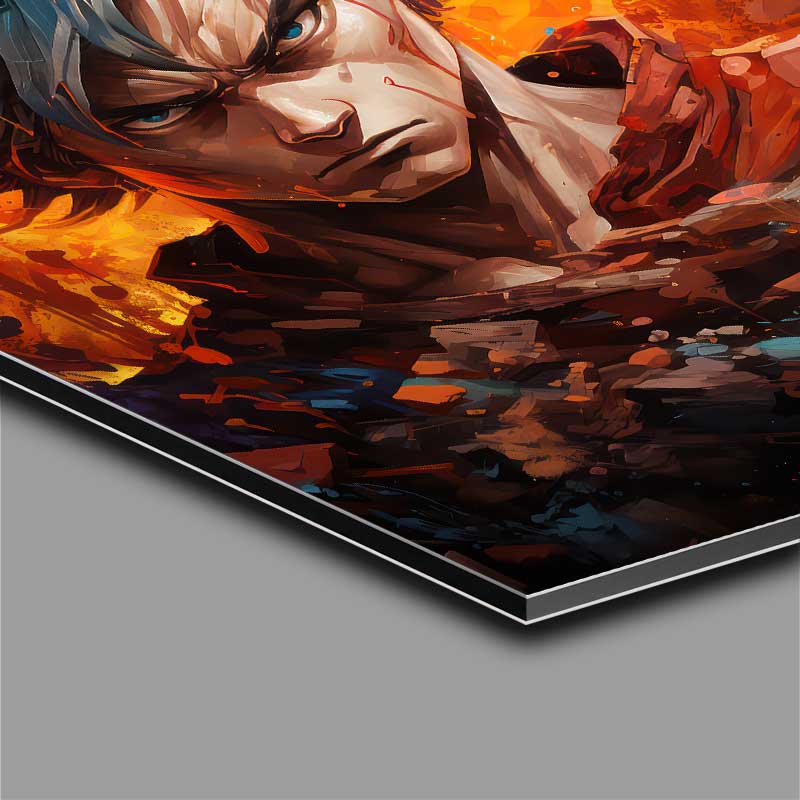 Buy Di-Bond : (Goku style spalsh of colour)