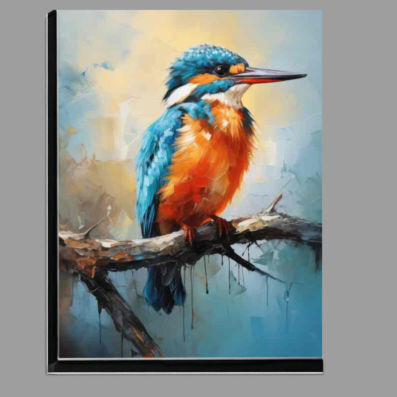Buy Di-Bond : (Kingfisher Birds on a Perch Natures Graceful Watchers)