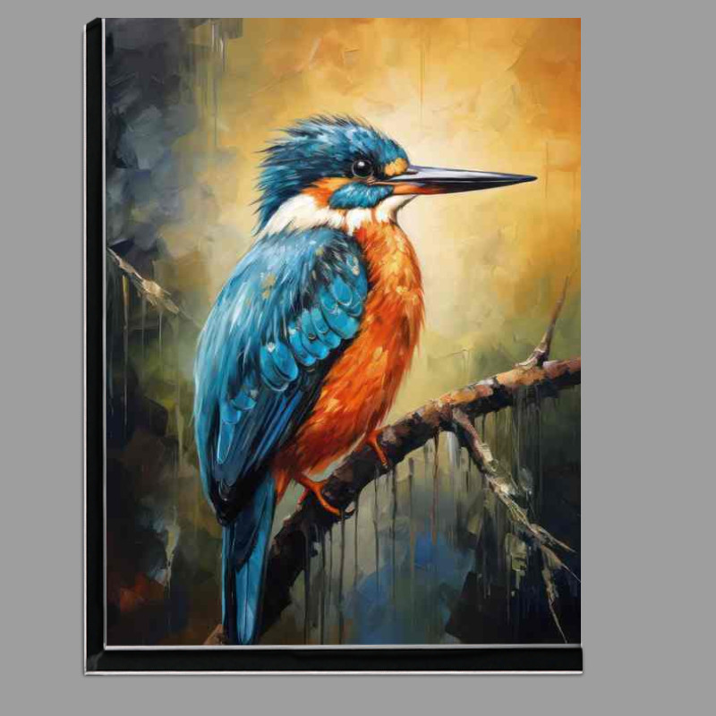 Buy Di-Bond : (Natures Aerial Artists Kingfisher Birds on Display)