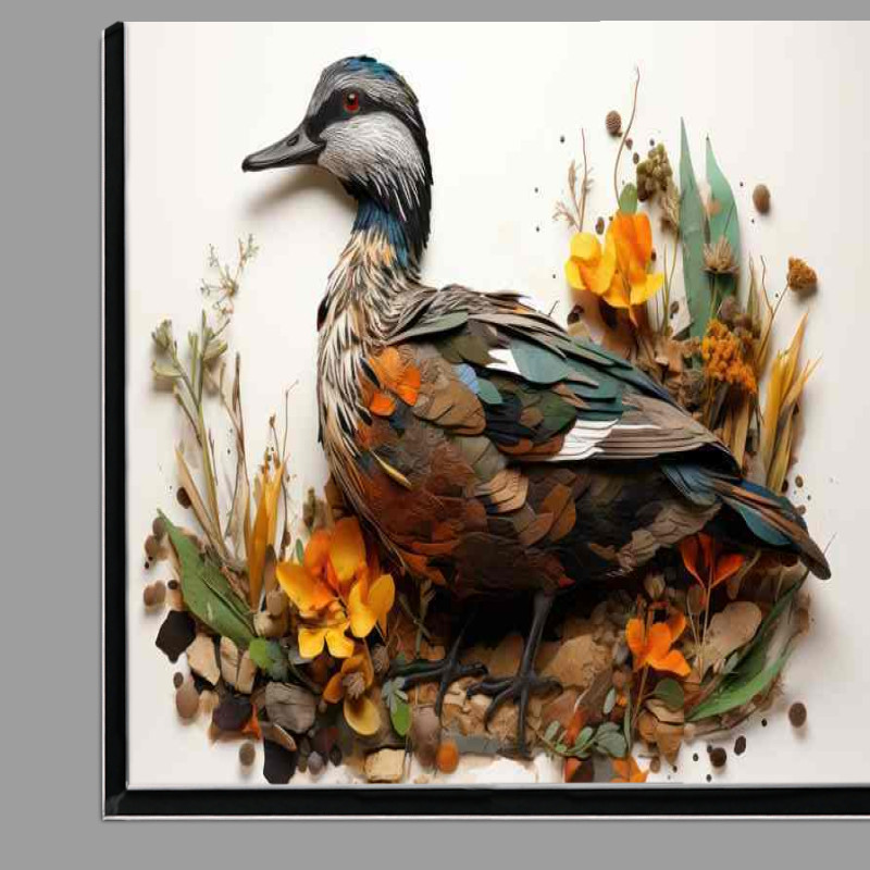 Buy Di-Bond : (Grounded Ducks A Charming Scene of Nature)