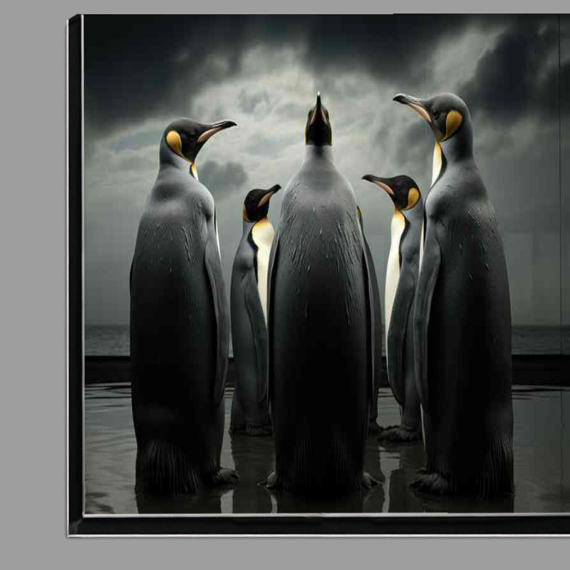 Buy Di-Bond : (Penguins standing having a chat about the weather)