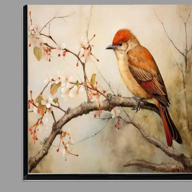 Buy Di-Bond : (Perched and Proud The Grace of Birds on Branches)