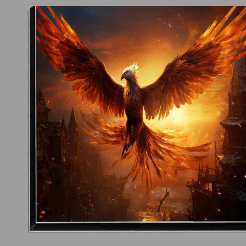 Buy Di-Bond : (Phoenix Rising from the Ashes An Icon of Resilience)