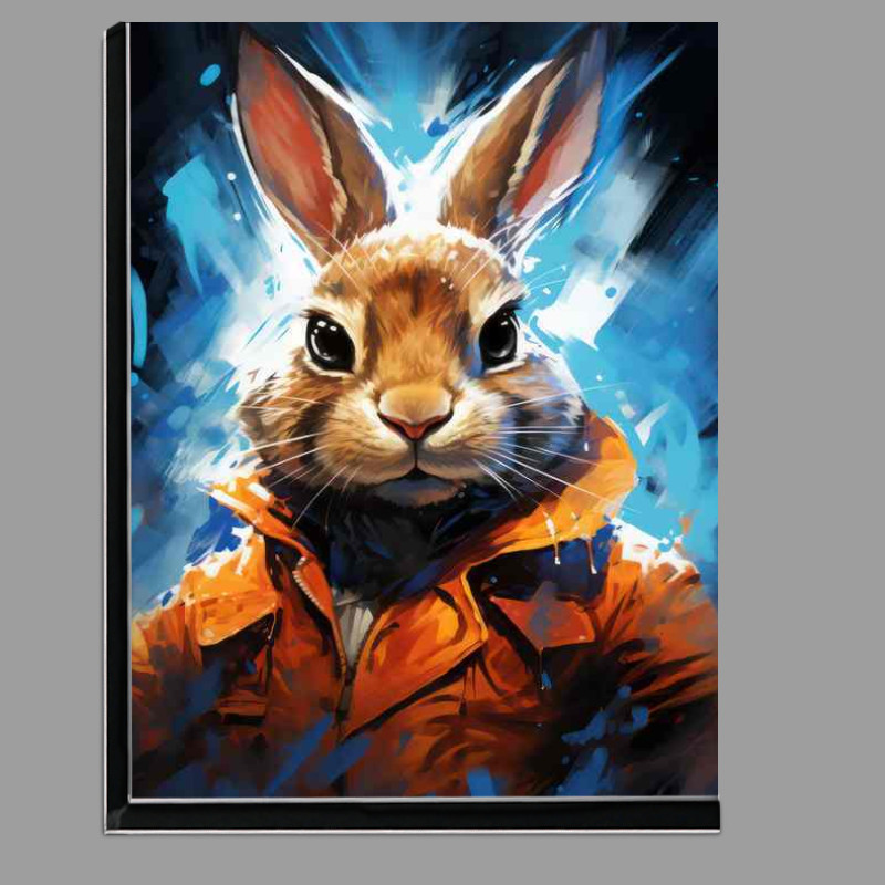 Buy Di-Bond : (Rabbit In A painted look style)