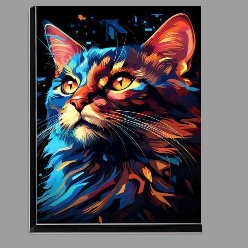 Buy Di-Bond : (The Artistry of Colorful Cats)