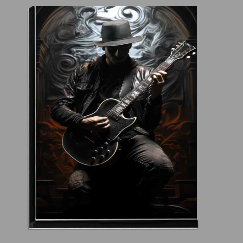 Buy Di-Bond : (A person standing in front of a guitar)