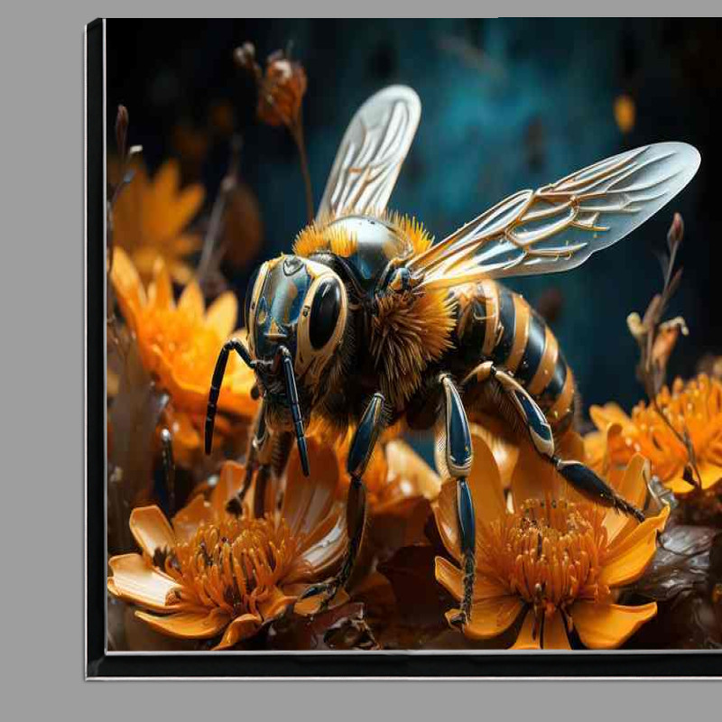 Buy Di-Bond : (Pollination Perfection Bees on Flowers)