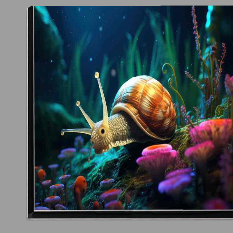 Buy Di-Bond : (Slowly But Surely Snails Paint the Garden)